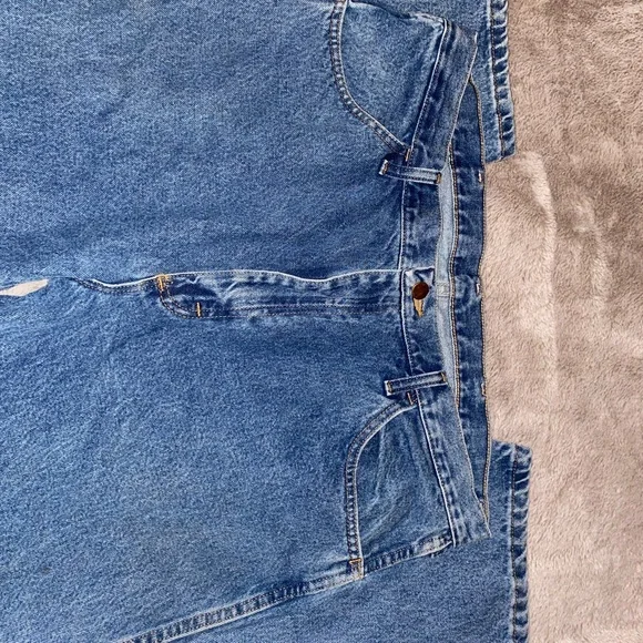 Rustler Men's Relaxed Jeans - Blue - Picture 4 of 5